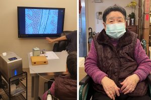 吸氫前後高倍活血鏡檢測